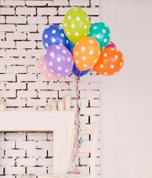 Balloons mit Punkten